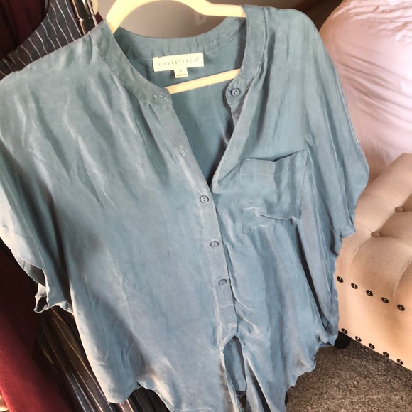 Lovestitch tie blouse - Picture 2 of 5